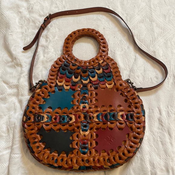 Patricia Nash Bags Patricia Nash Pisticci Chain Link Woven